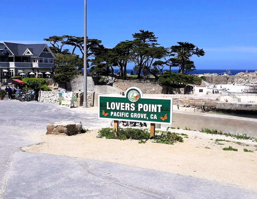 Lovers Point Park & Beach in Pacific Grove, California