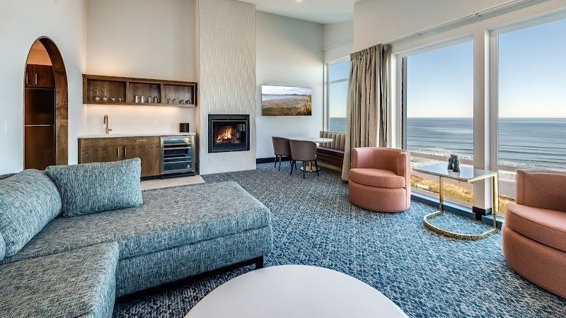 Photo of Allred Hotel - Suite, Separate Living Room Area, Ocean View