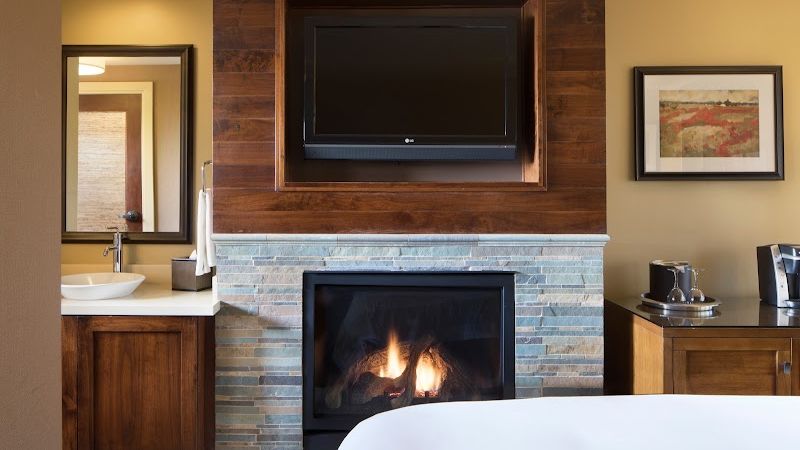 Photo of Hotel Abrego - Premier Room, one king or two queen beds, mini-fridge, Coffee machine, HDTV, fireplace