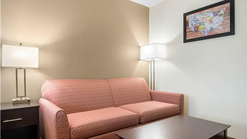 Photo of Econo Lodge Inn & Suites Springfield Main Street - Room, Sofa, Seating area