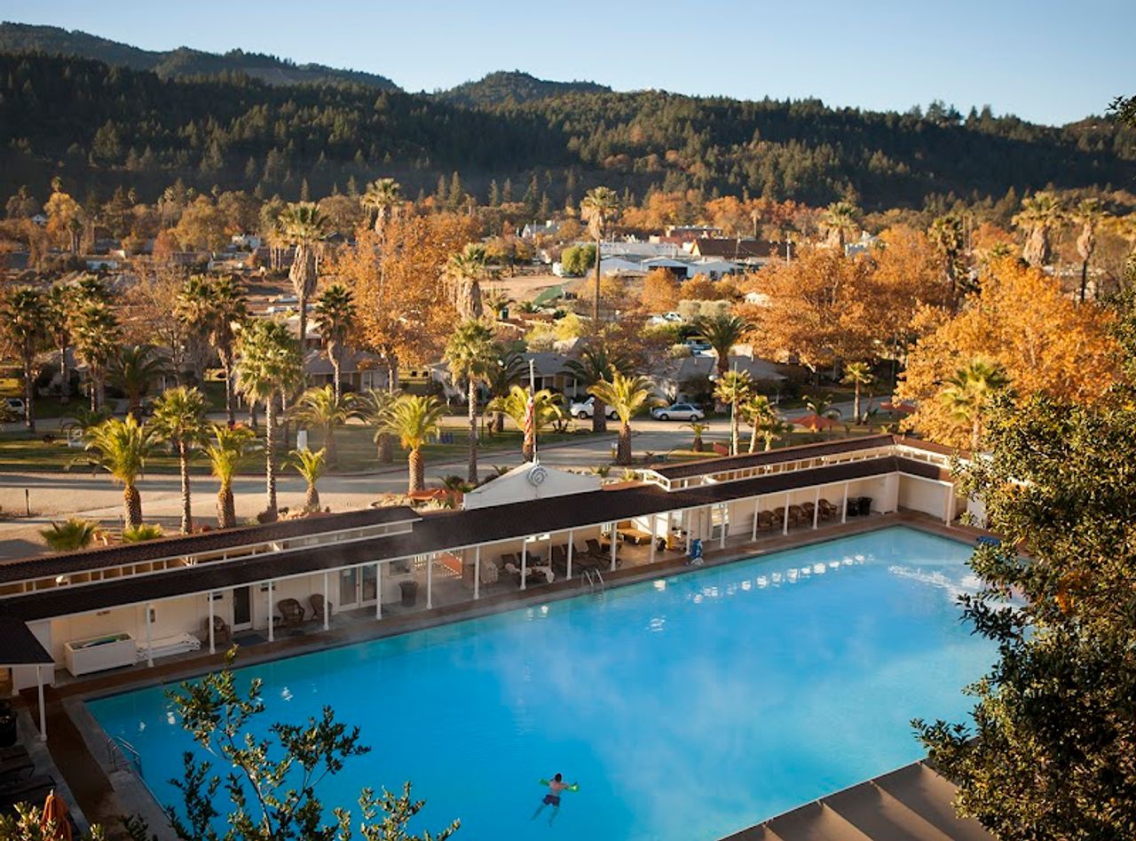 Photo of Indian Springs Calistoga - Olympic-sized thermal mineral pool