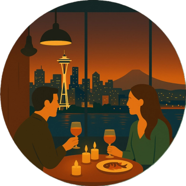 Candlelit Dining in Seattle