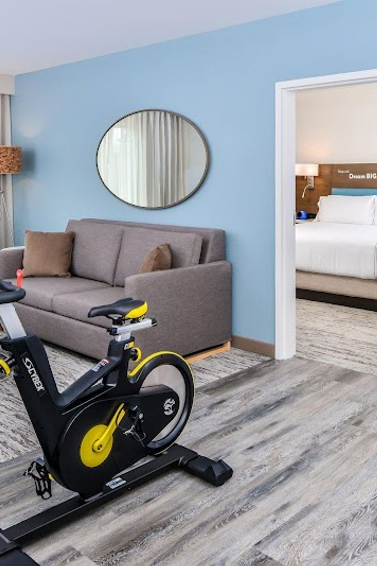 Photo of Even Hotel Eugene, an IHG Hotel - Suite, Separate bedroom and living area, In-room fitness equipment