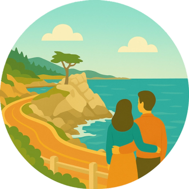 17-Mile Drive near Monterey