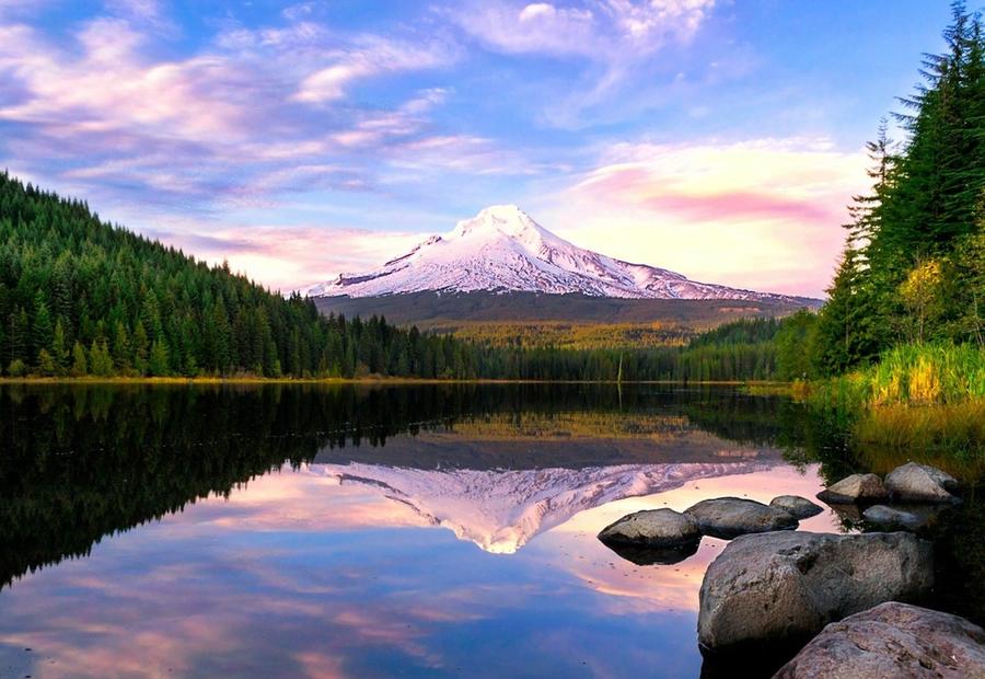 Trillium Lake’s serenity welcomes Mt. Hood near Government Camp