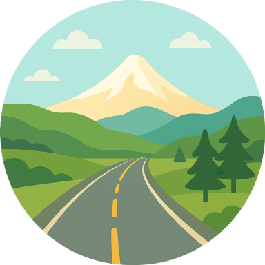 Scenic Drives Toward Mount Rainier