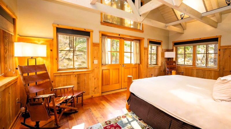 Photo of Sleeping Lady Mountain Resort & Spa - Library Cabin – Bedroom, King bed