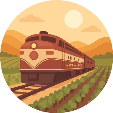 The Napa Valley Wine Train, Wine Country