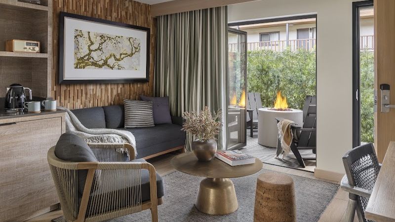 Photo of Casa Mani Resort Napa Valley, Curio Collection by Hilton - Redwood Lawn Patio, private patio with fire pit