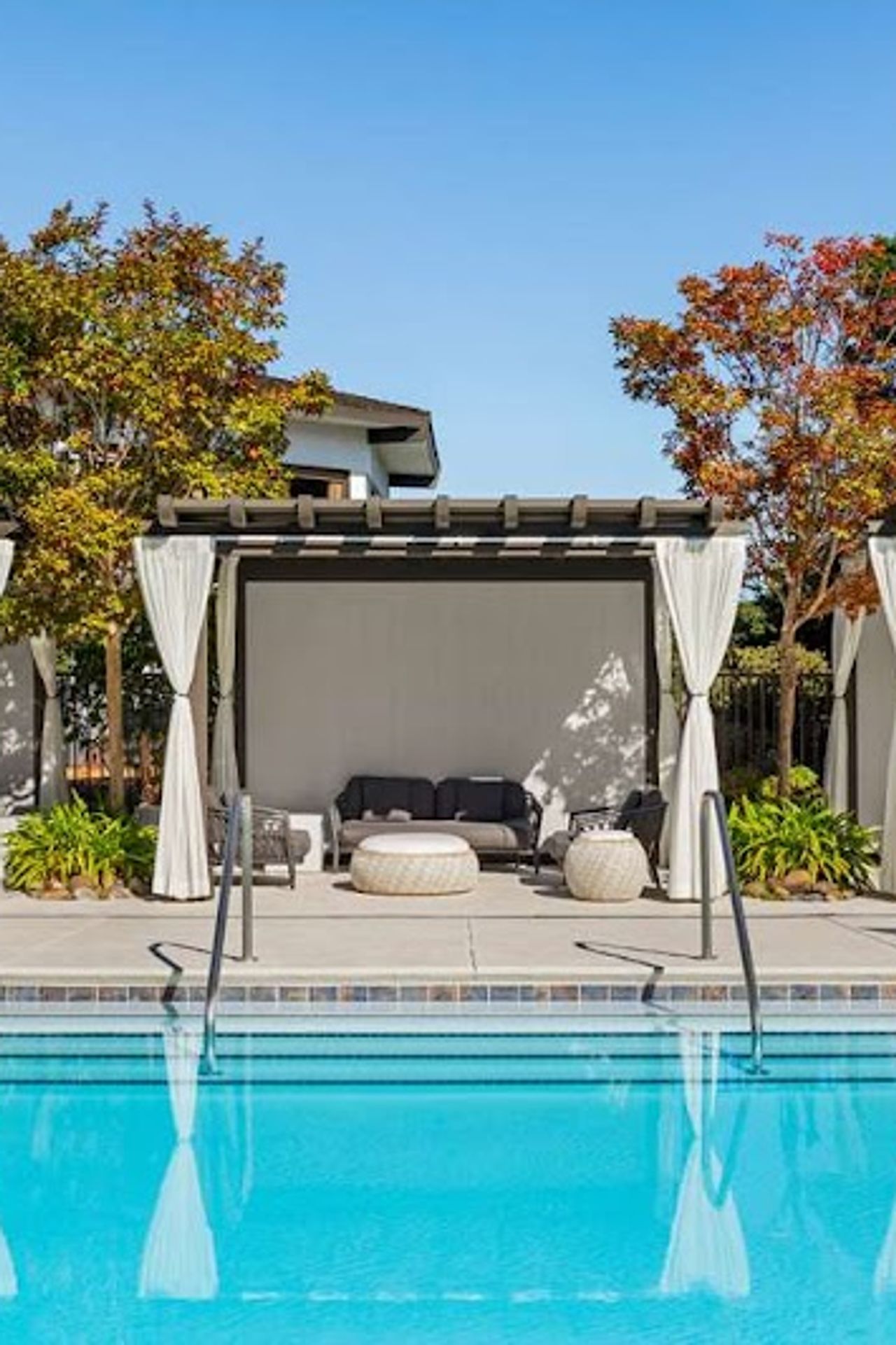 Photo of Hilton Garden Inn Monterey - Heated outdoor pool with cabanas and fire pit