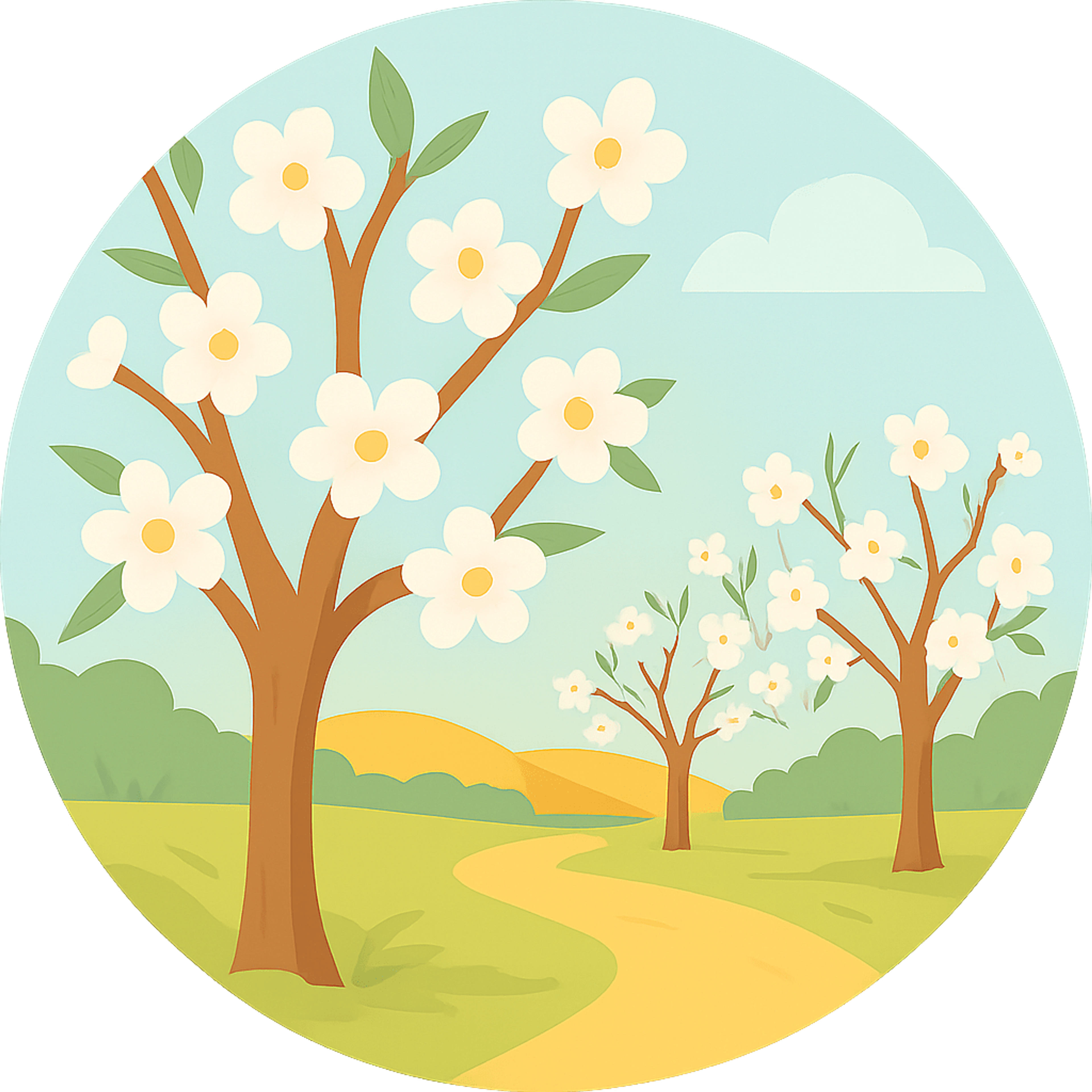 Spring, Blossom, Orchard, Outdoor