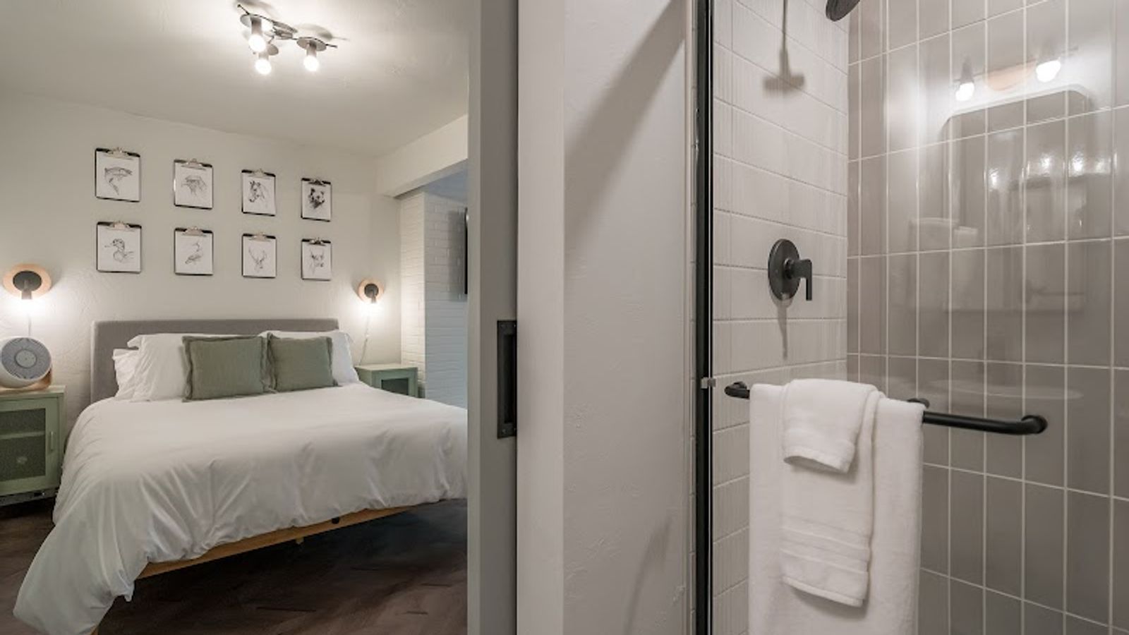 Photo of The Local Motel - Room, Bathroom, Walk-in shower