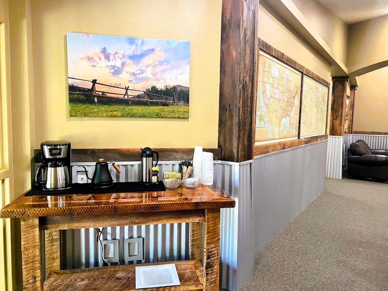 RED ROCK LODGE - Reception, Coffee and Tea