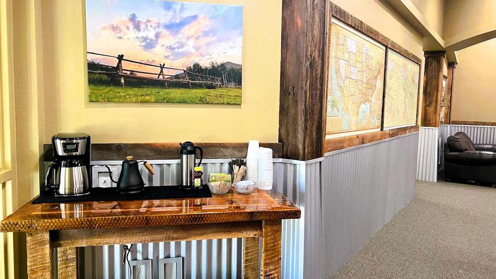 RED ROCK LODGE - Reception, Coffee and Tea