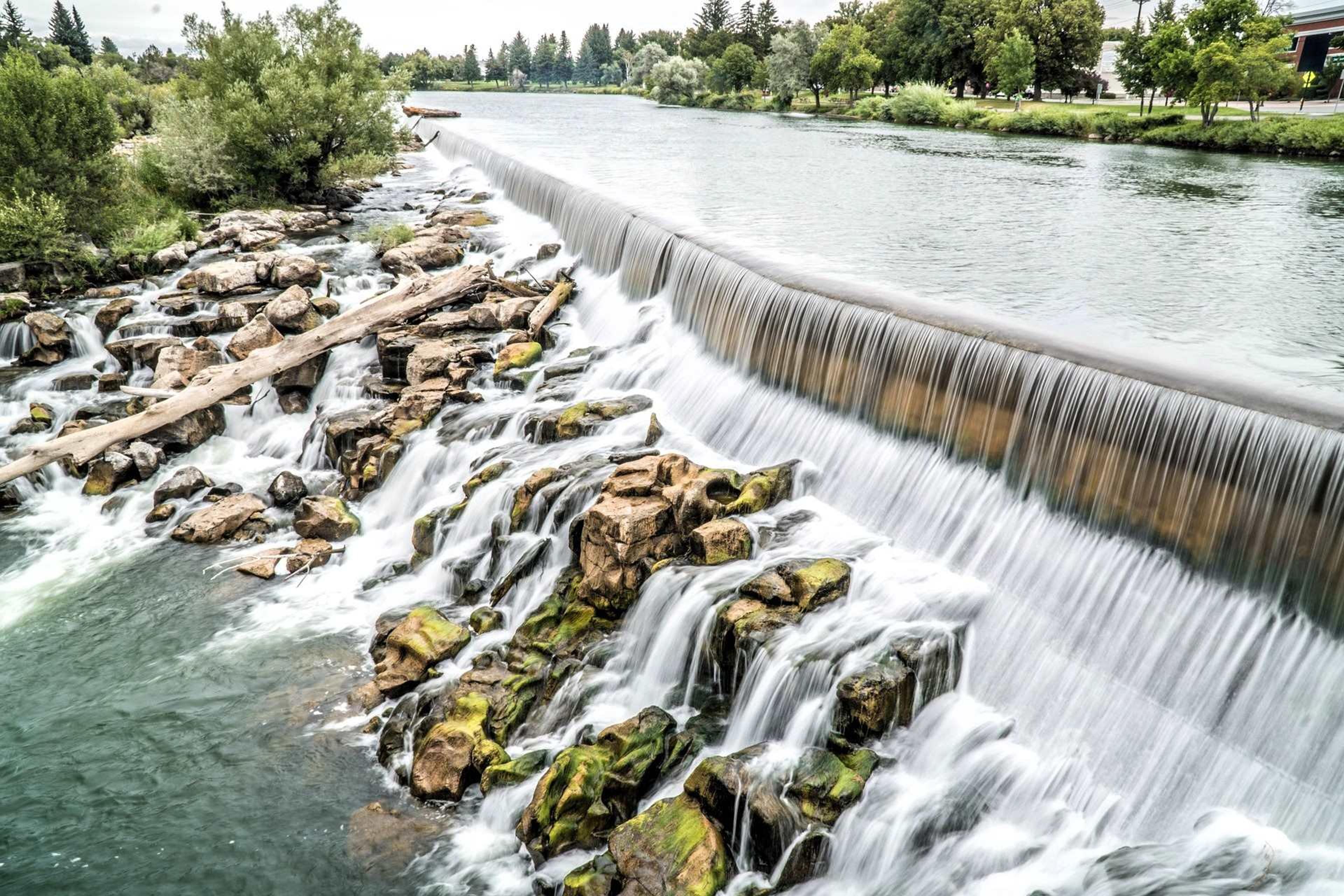 Waterfalls at Idaho Falls, Idaho