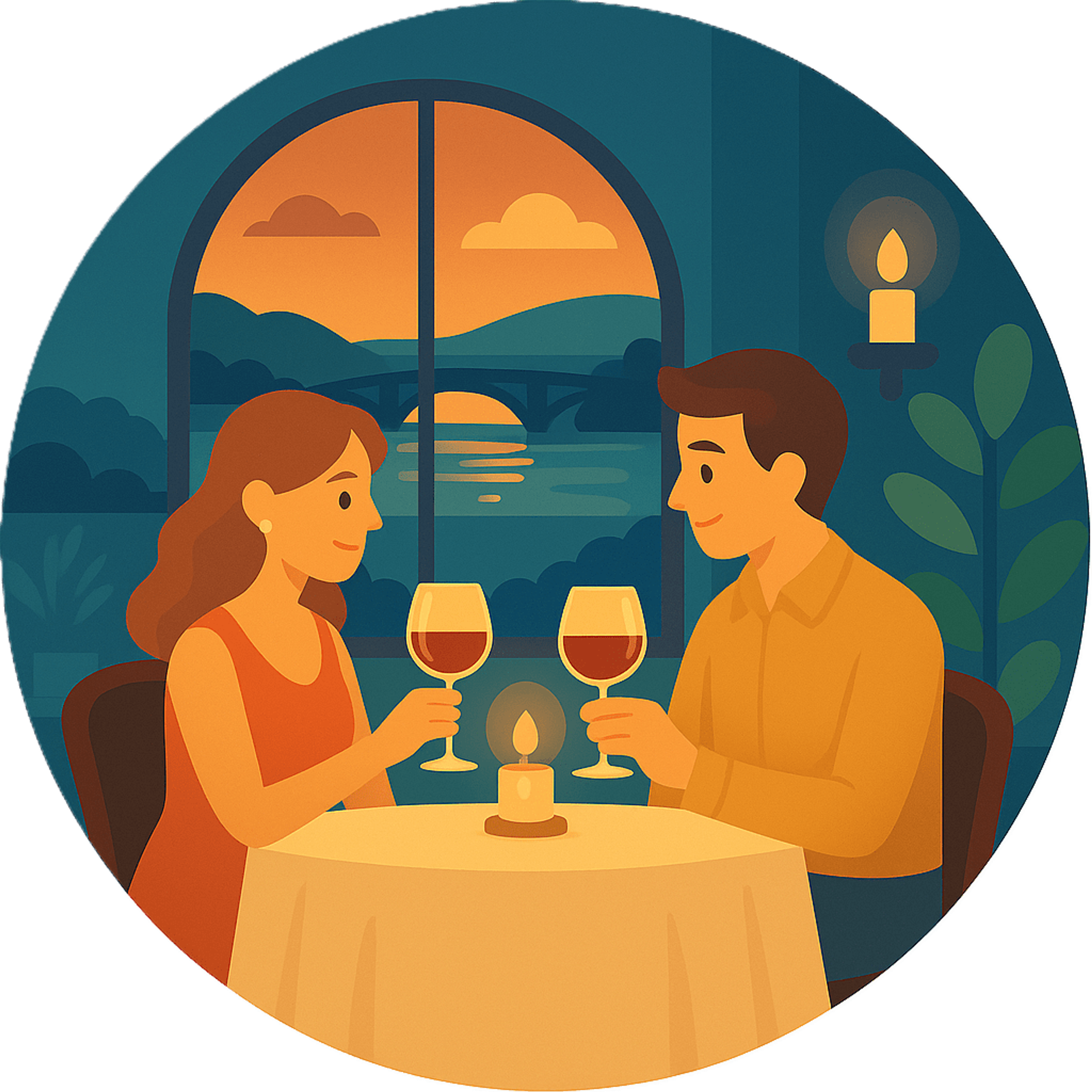 Romantic Dining, Date Night