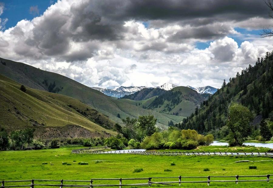 Photo of Salmon River taken near Salmon, Idaho, USA