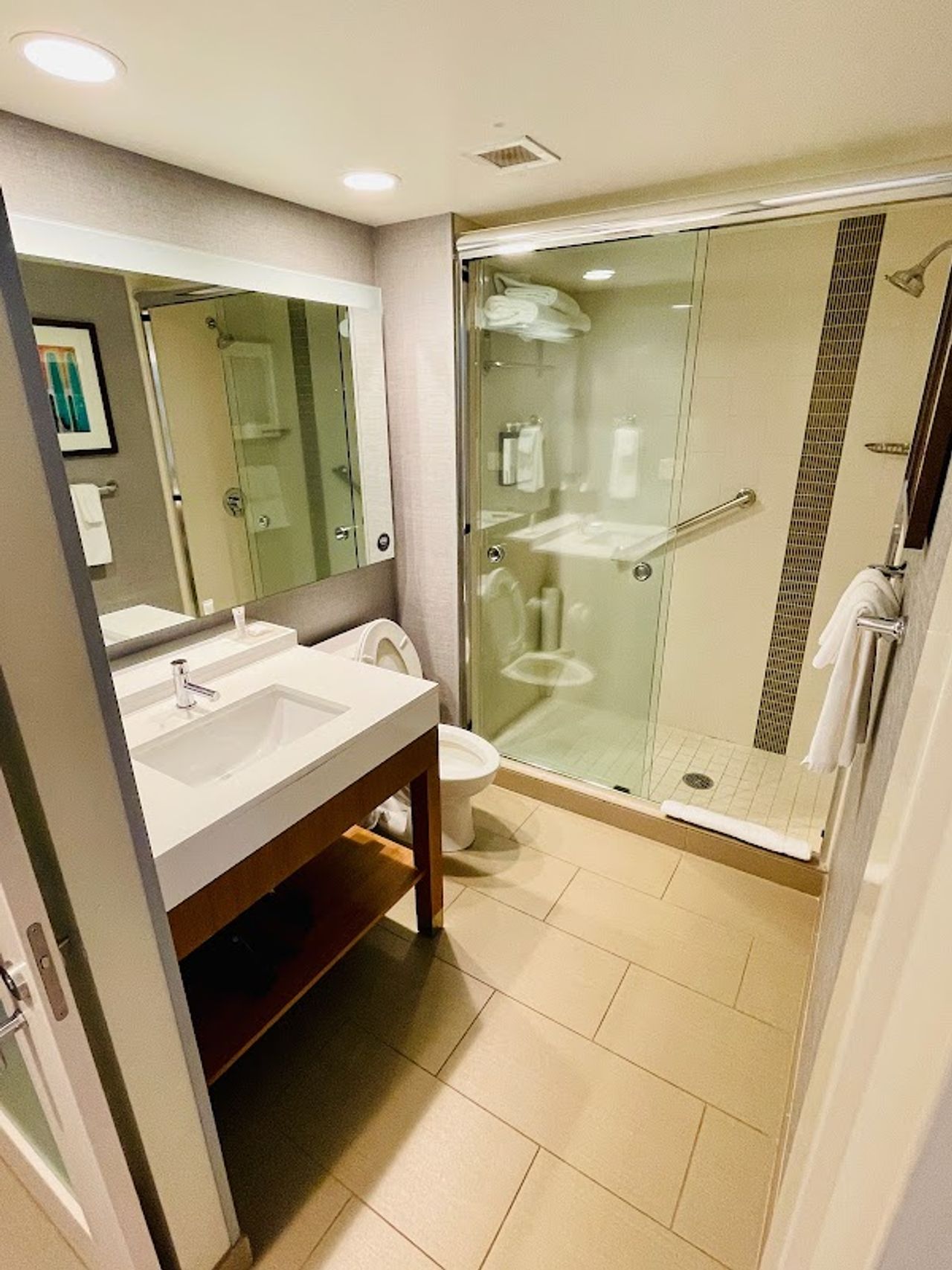 Photo of Hyatt Place Eugene / Oakway Center - Bathroom, Walk-in shower