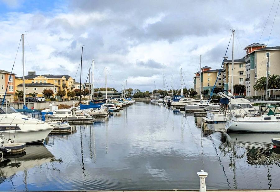 Bair Island Marina, Redwood City, CA, USA