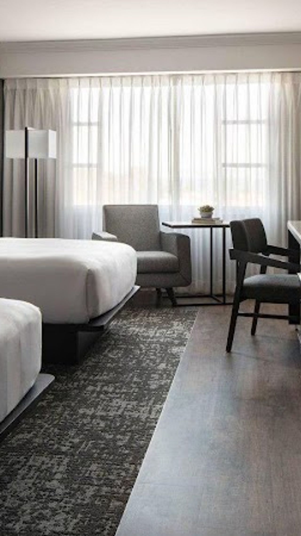 Photo of Monterey Marriott - Room, 2 Queen Beds, Flat TV, Work desk, Chair