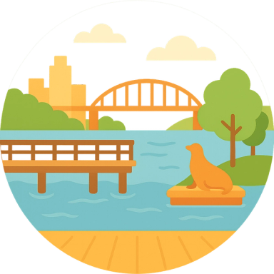 Columbia River Waterfront, Riverwalk, Astoria