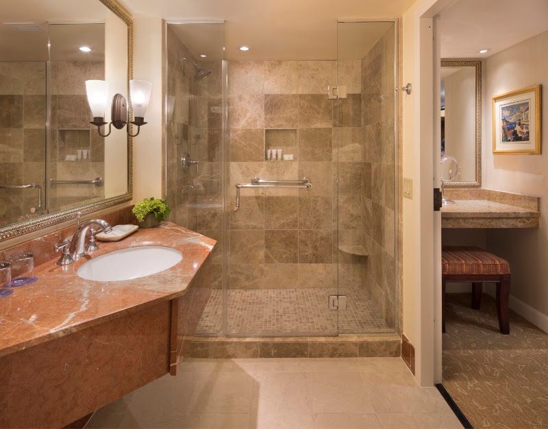 Photo of Monterey Plaza Hotel & Spa - Bathroom, Walk-in showers