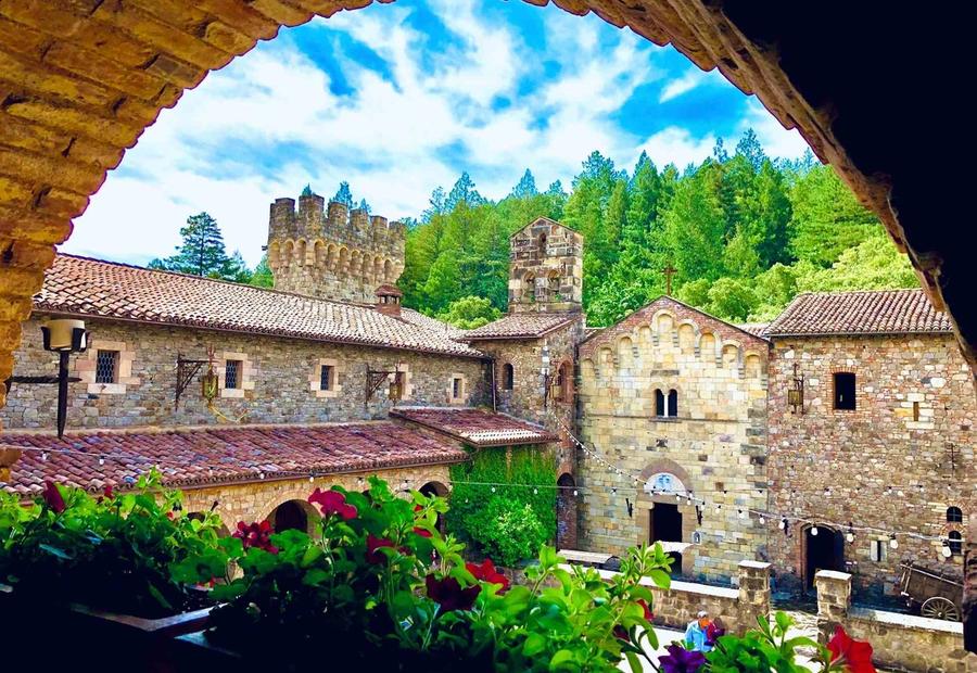 Castello di Amorosa: Napa Valley Castle Winery in Calistoga, California, USA