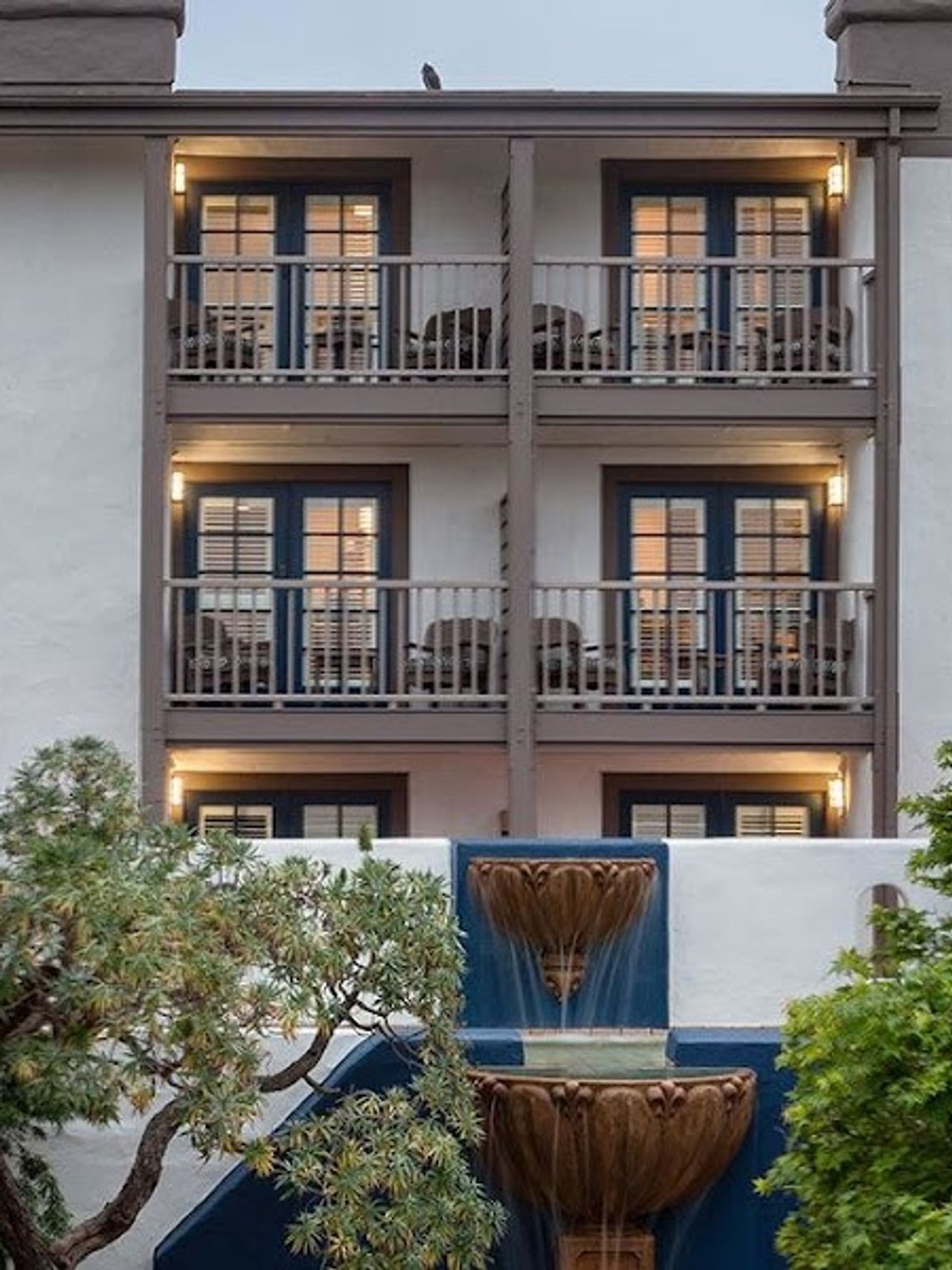 Photo of Hotel Pacific - Sur Courtyard with tiered fountain