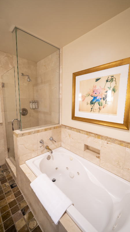 Photo of Tradewinds Carmel - Bathroom, walk-in showers, spa-jetted tub