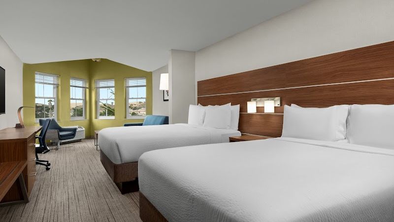 Photo of Holiday Inn Express & Suites Marina - State Beach Area by IHG - Room, 2 Queen Beds, Sofa