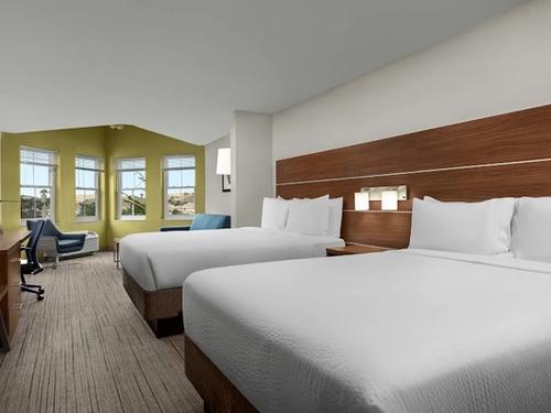 Photo of Holiday Inn Express & Suites Marina - State Beach Area by IHG - Room, 2 Queen Beds, Sofa