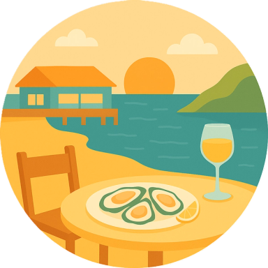 Coastal Dining with Ocean Views