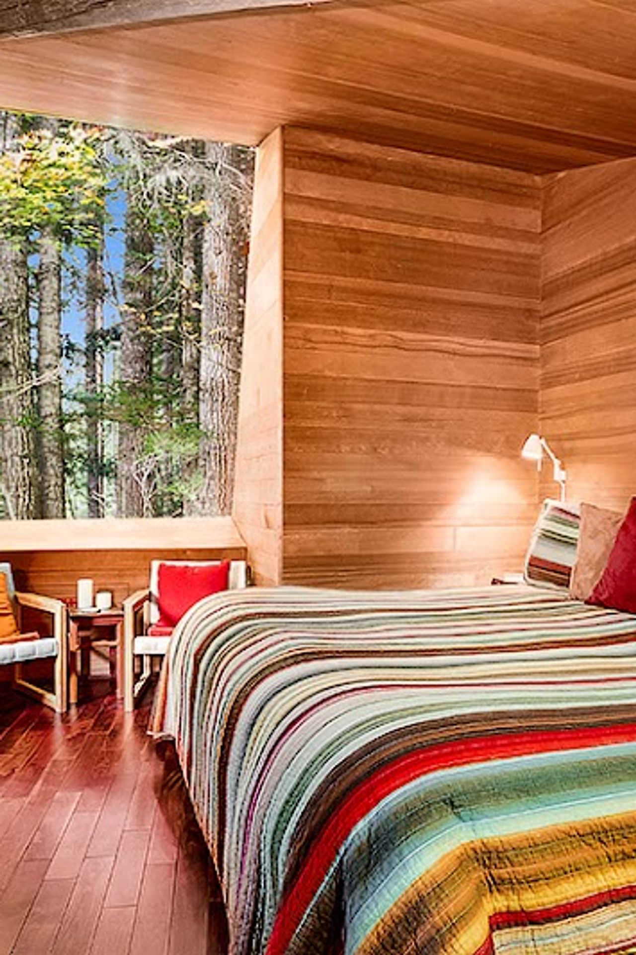 Photo of Deep Forest Cabins - Mt Home Log Cabin, Bedroom, Queen bed