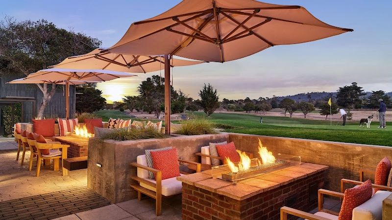Photo of Hyatt Regency Monterey Hotel and Spa on Del Monte Golf Course - Cocktail bar with outdoor fire pits