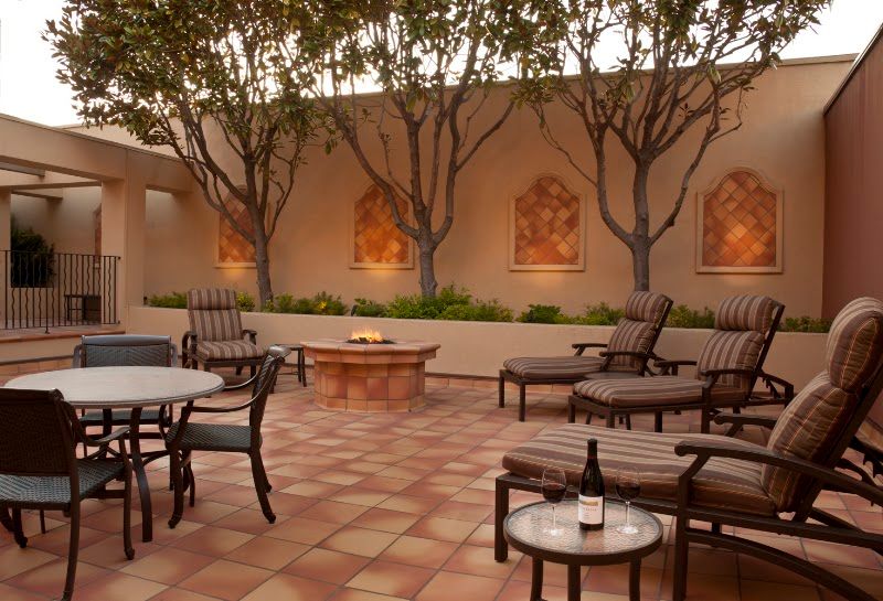 Photo of Monterey Bay Inn -  Second floor outdoor courtyard