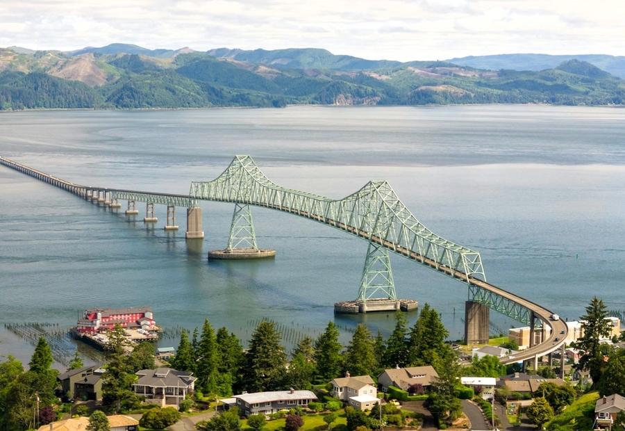 Astoria-Megler Bridge, Astoria, OREGON 97103, USA