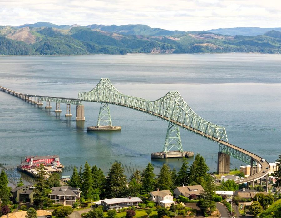 Astoria-Megler Bridge, Astoria, OREGON 97103, USA