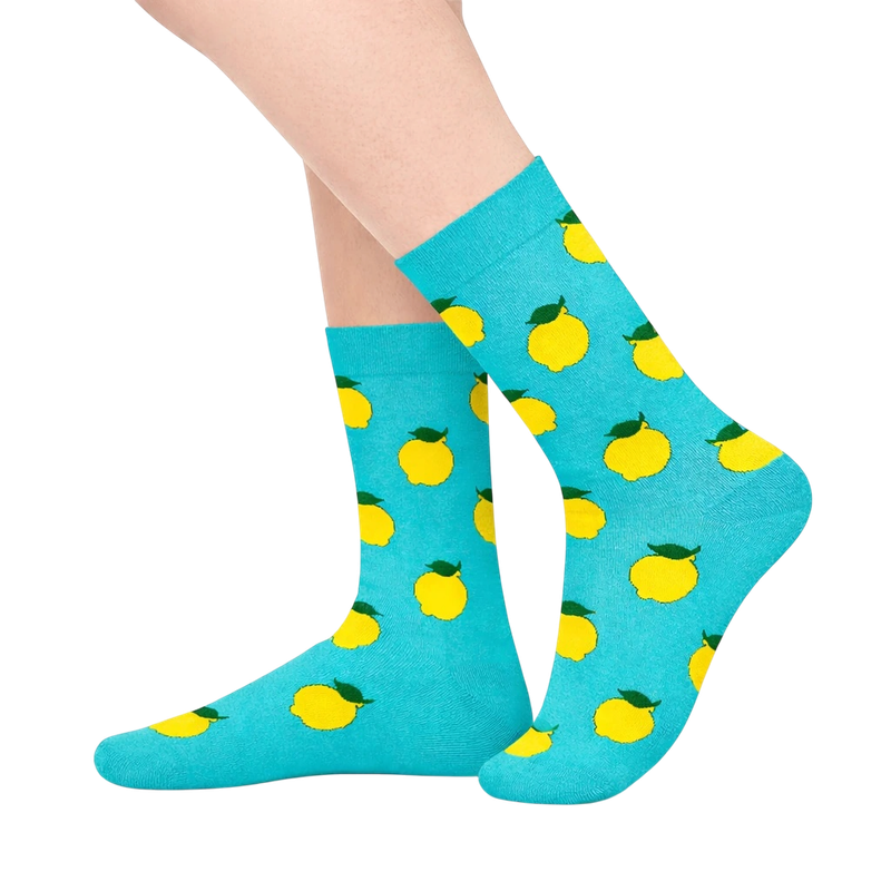 Blue Lemon Socks
