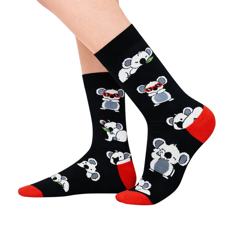 Navy Blue Koala Socks