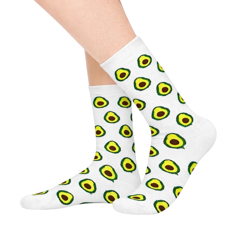 White Avocado Socks