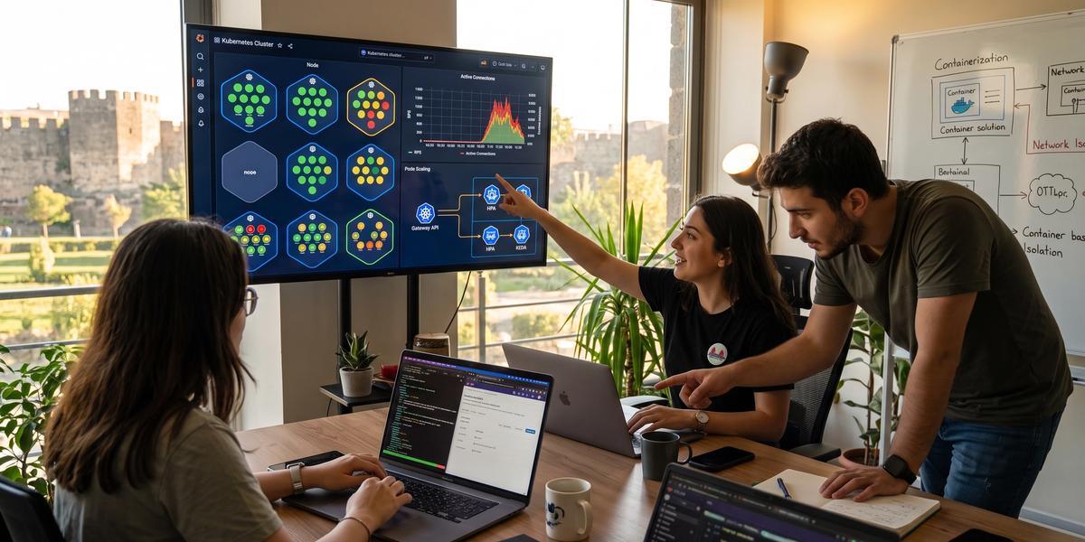 Kubernetes Üzerinde Yük Dengeleme ve Otomatik Ölçekleme