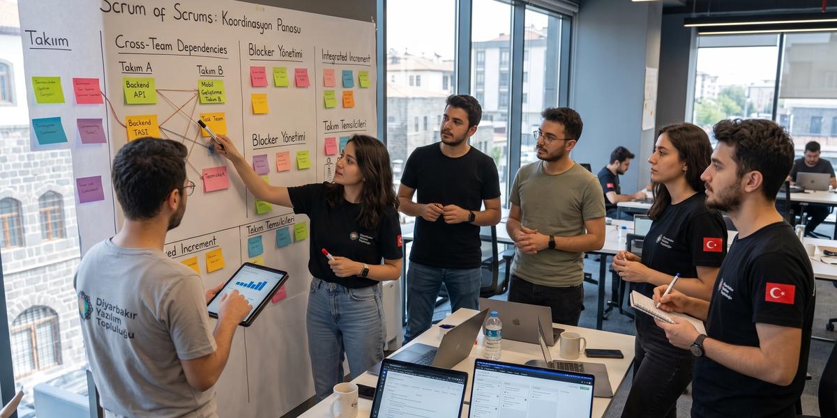 Scrum Of Scrum: Büyük Ölçekli Projelerde Takımlar Arası Koordinasyon