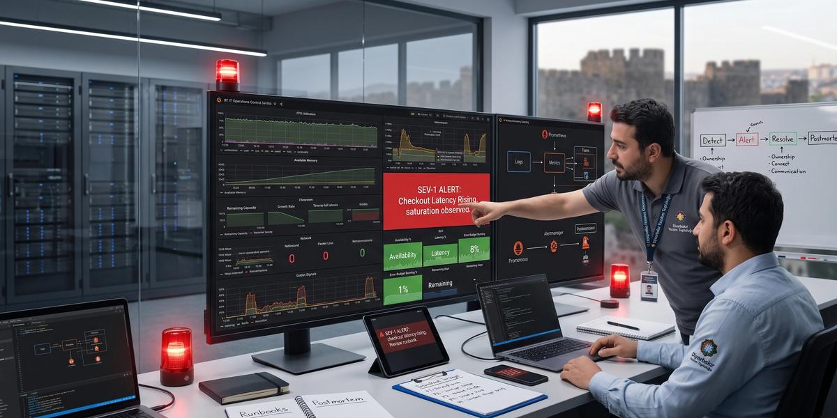 Sunucu İzleme (Monitoring) ve Alarm Mekanizmaları
