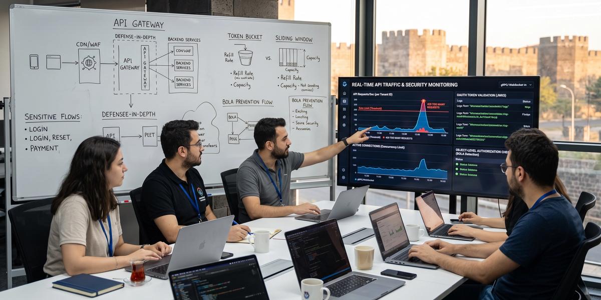 Kurumsal API Güvenliği ve Rate Limiting Politikaları