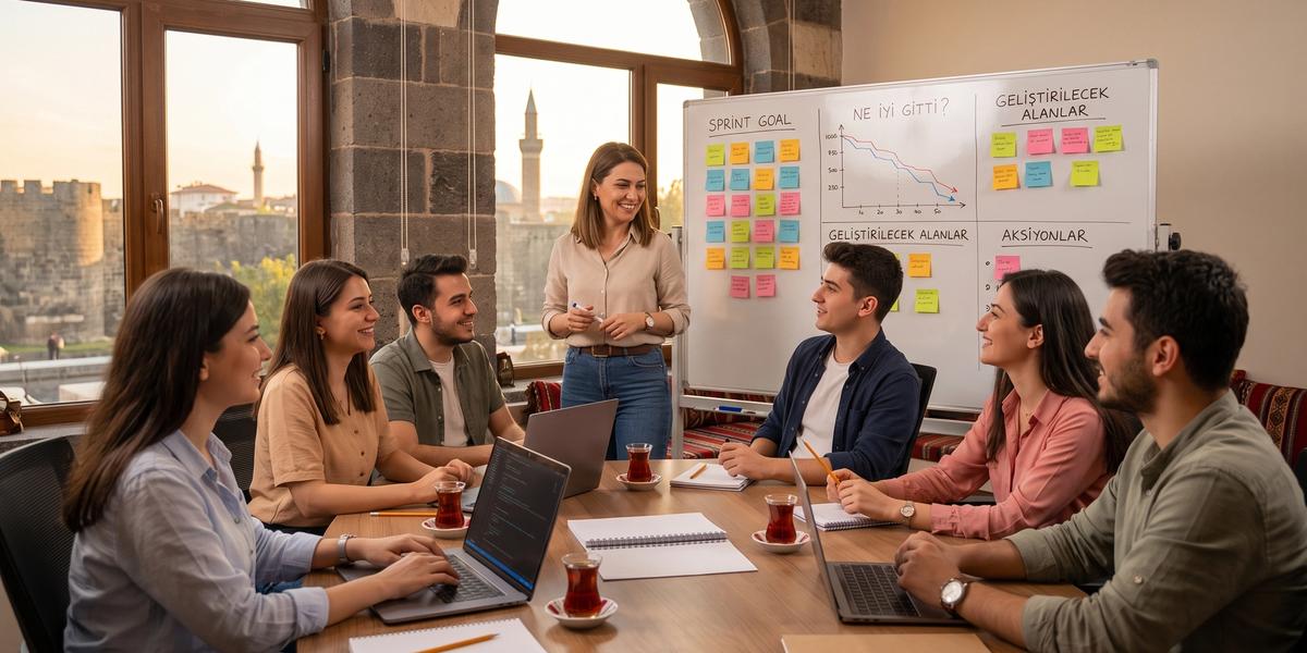 Scrum Master Perspektifinden Yazılım Ekibi Çevik (Agile) Yönetimi