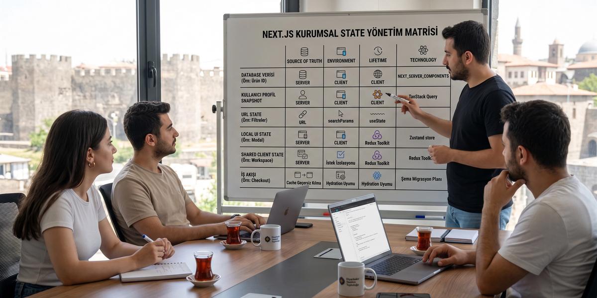 Next.js'te State Management: Kurumsal Ölçekli Çözümler