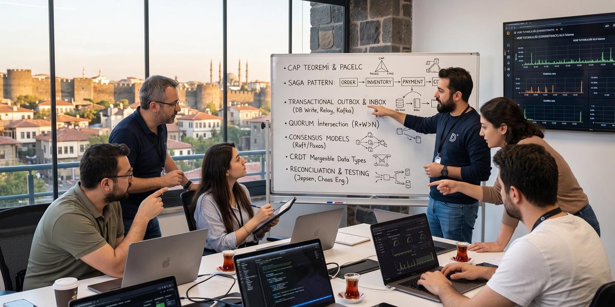 Dağıtık Sistemlerde Veri Tutarlılığını (Data Consistency) Sağlamak