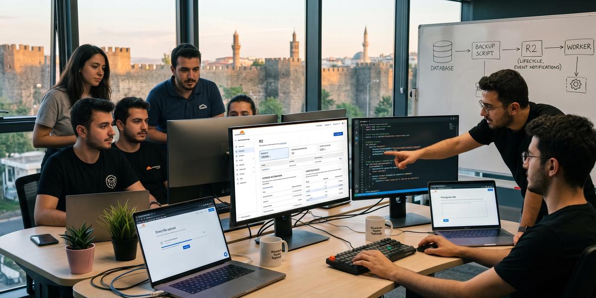 Cloudflare R2 ile Otomatik Veri Yükleme ve Depolama Yönetimi