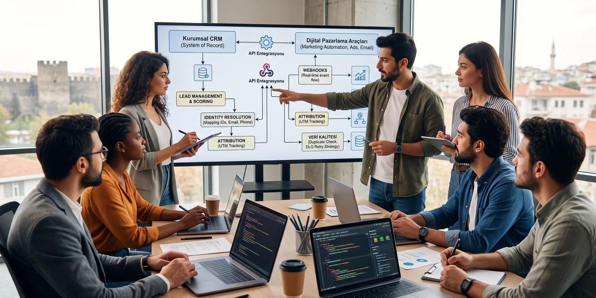 CRM ve Dijital Pazarlama Araçları Arası Veri Senkronizasyonu