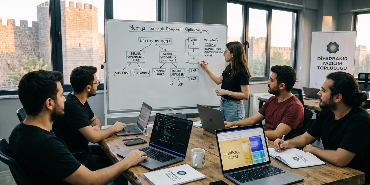 Next.js Uygulamalarında Karmaşık Komponent Optimizasyonu
